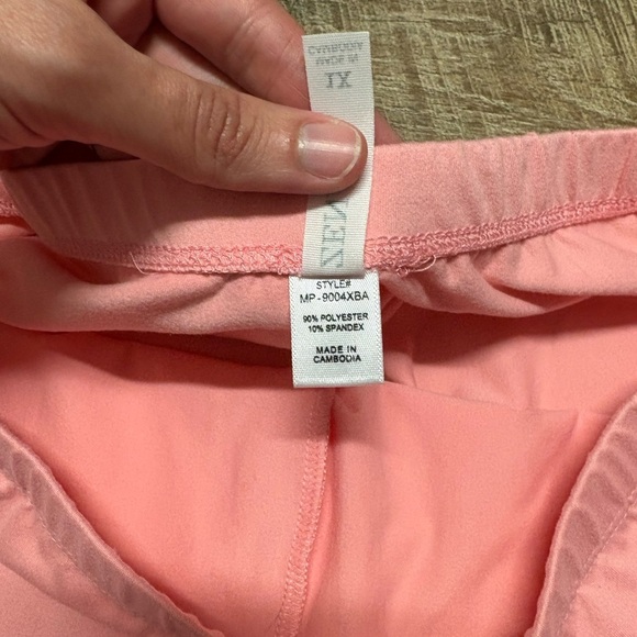 NWOT Zenana Boutique Brand Soft Pink Biker Shorts Size XL - Picture 3 of 3